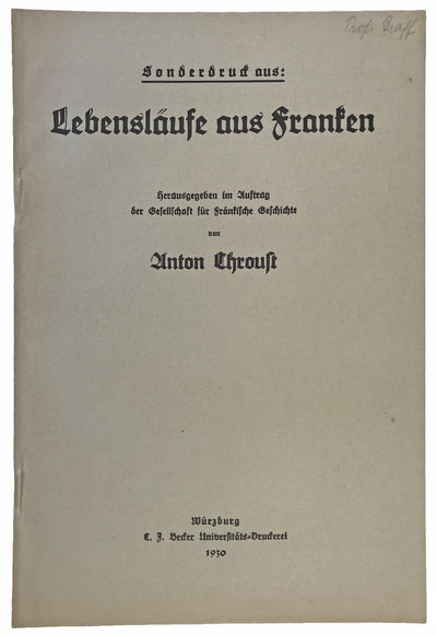 Image for Lebenslaufe aus Franken.
