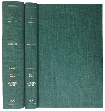 Image for Three Transactions on the Cerebrum; a posthumous work by Emanuel Swedenborg, now first translated and edited from a photostat copy of the original manuscript preserved in the Royal Swedish Academy of Sciences by Alfred Action. Volume I; Volume II, The Dura Mater.