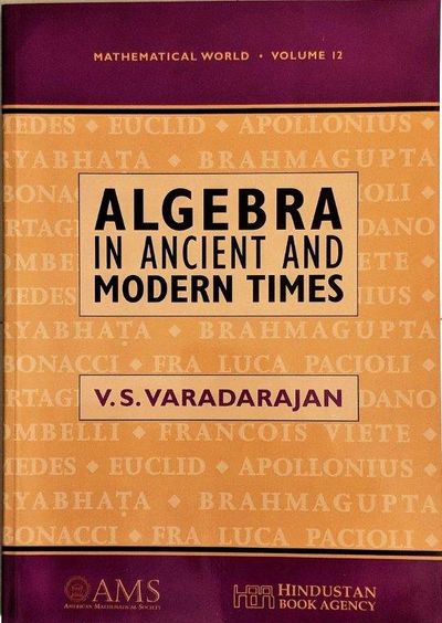 Image for Algebra in Ancient and Modern Times.