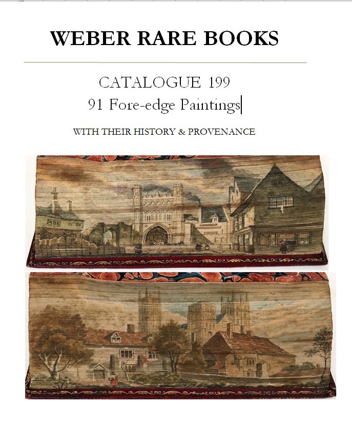Catalogue 199: 91 Fore-edge Paintings