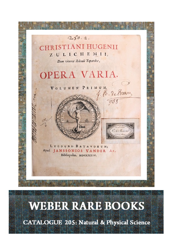 205: Richard Weiss Library on the Natural & Physical Science (part IV)