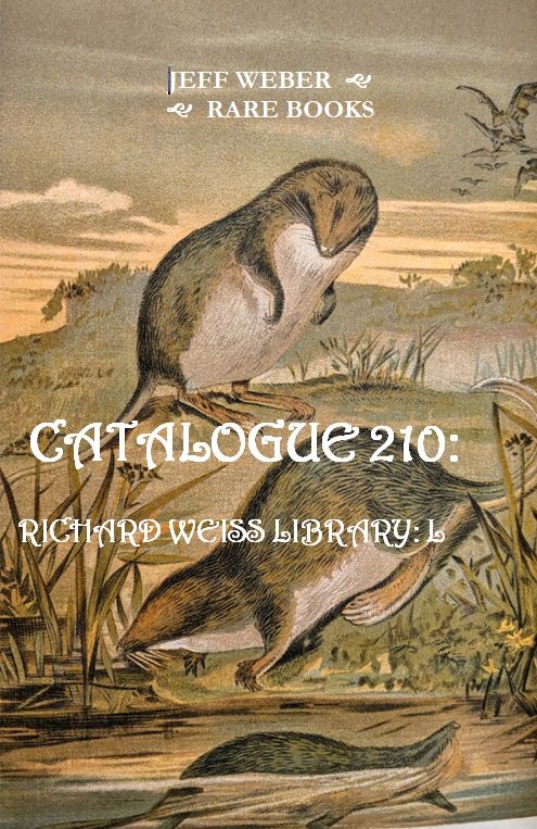 CATALOGUE 210: RICHARD WEISS LIBRARY: L [Science, Astronomy, Natural History, Greek & Latin Classics, Physics, Mars, Geology, Life Science] 