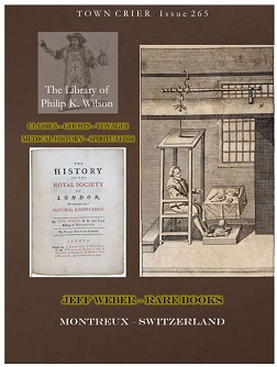 CATALOGUE 265: The Library of Phillip K. Wilson: Medical History & Spiritualism; Ghosts & Psychics