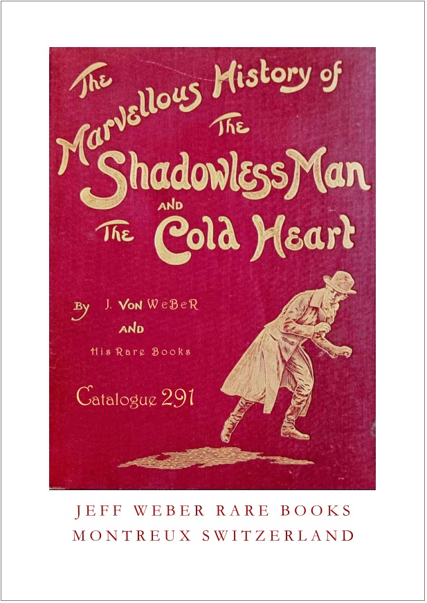 Catalogue 291: The Shadowless Man: BOOKSELLER'S CABINET